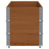vidaXL Plantekasse brun 150x50 cm heltre furu