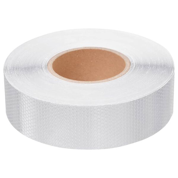 vidaXL Reflekterende tape r&oslash;d 5 cm x 50 m PVC