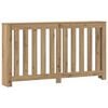 vidaXL Radiatordeksel artisan eik 149x20x82 cm konstruert tre