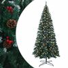 vidaXL Kunstig sammensatt juletre 400 cm 600 LED-lys Varmhvit