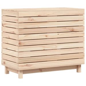 vidaXL Skittent&oslash;yskurv 88,5x44x76 cm heltre furu