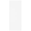 vidaXL Bokhylle hvit 40x30x76,5 cm konstruert tre