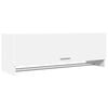 vidaXL Garderobeskap hvit 100x32,5x35 cm konstruert tre