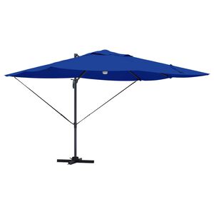 vidaXL Kipp Roma Parasol Blå og svart 352 x 251 x 265 cm