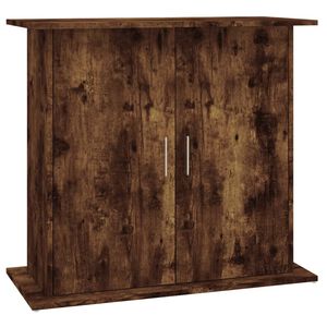 vidaXL Akvariumstativ r&oslash;kt eik 81x36x73 cm konstruert tre