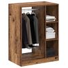 vidaXL Garderobeskap med hylle Gammelt tre 77 x 48 x 102 cm