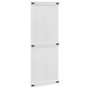 vidaXL L&aring;ved&oslash;r CORONA 80 x 210 cm Heltre furu Hvit