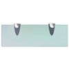 vidaXL Flytende hyller 2 stk glass 30x10 cm 8 mm