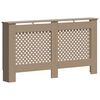 vidaXL Radiatordeksel 152x19x81,5 cm MDF