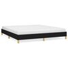 vidaXL Sengeramme uten madrass svart 180x200cm Super King stoff