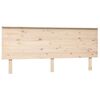 vidaXL Sengegavl 184x6x82,5 cm heltre furu