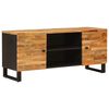 vidaXL TV-skap med lagring Brun 105 x 33 x 46 cm Massiv mango tre
