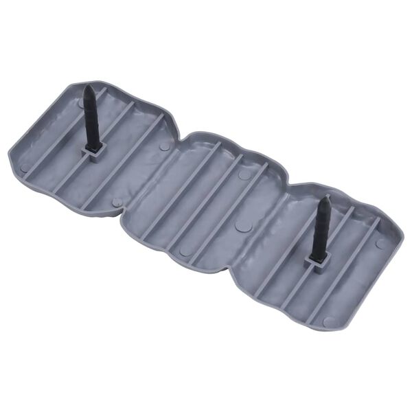 vidaXL Plenkanter med plugger 30 stk PP