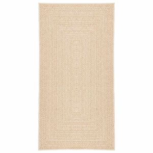 vidaXL Teppe ZIZUR beige 60x110 cm jute-utseende innend&oslash;rs og utend&oslash;rs