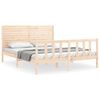 vidaXL Sengeramme uten madrass 160x200 cm heltre furu