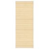 vidaXL Bambusteppe 80x200 naturell