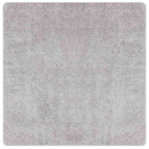 vidaXL Anti-sklisikker Shaggy Teppe Gr&aring; 120 x 120 cm PP