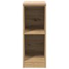 vidaXL Garasje Oppbevaringsskap Artisan Oak 30x51x85 cm Heltre Furu