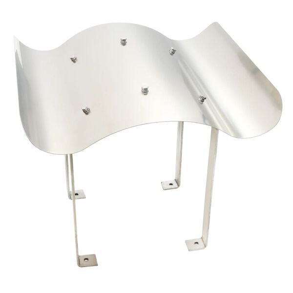 vidaXL Skorsteinshette rustfritt st&aring;l 70 x 100 x 38 cm