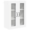 vidaXL Vegghylle PORTO Hvit 60 x 31 x 80 cm Konstruert tre