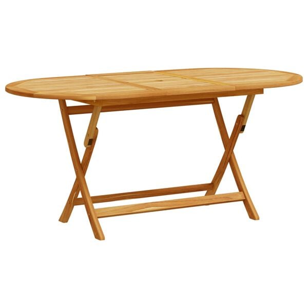 vidaXL Hagespisegruppe 7 deler heltre akasie og textilene