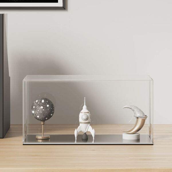 vidaXL Visningsboks gjennomsiktig 24x12x11 cm akryl