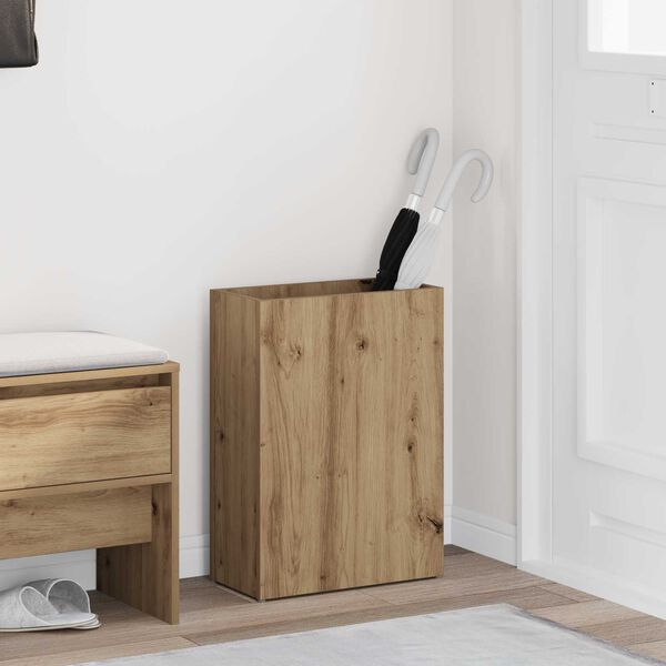 vidaXL Parasollstativ Artisan Eik 40 x 20 x 55,5 cm Konstruert tre