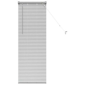 vidaXL Venetianspersienner s&oslash;lv 130 x 45 cm Aluminium