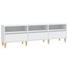 vidaXL TV-benk hvit 150x30x44,5 cm konstruert tre
