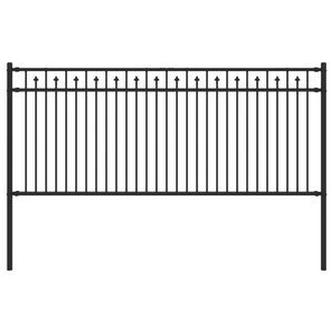 vidaXL Spikertrekkza BAARLO Svart