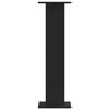 vidaXL Høyttalerstativ 2 stk svart 30x30x95 cm konstruert tre