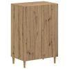 vidaXL Sko Skap ARNHEM 59,5 x 39,5 x 90 cm Konstruert tre Artisan eik