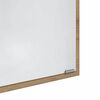 vidaXL LED Badevindu Artisan Eik 40 x 37 x 8.5 cm Konstruert tre