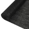 vidaXL Skjermnett svart 2x25 m HDPE 195 g/m&sup2;