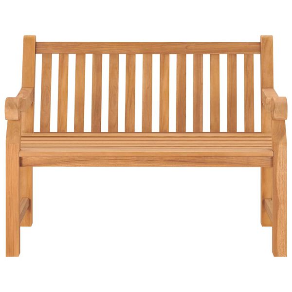 vidaXL Hagebenk Brun 120 x 69 x 92 cm Heltre teak