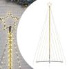 vidaXL LED Juletre 570 LEDs Varm Hvit 399 cm