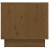 vidaXL Nattbord 2 stk honningbrun 35x34x32 cm heltre furu