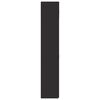 vidaXL Oppbevaringsskap svart 80x42,5x225 cm konstruert tre
