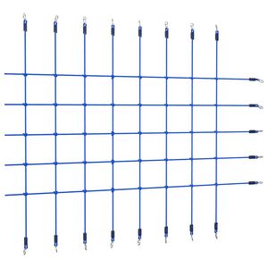 vidaXL Klatrenett 200x150 cm bl&aring;