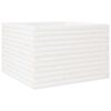 vidaXL Plantekasse hvit 70x70x46 cm heltre furu