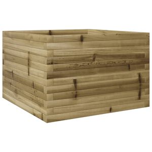vidaXL Plantekasse 70x70x45,5 cm impregnert furu