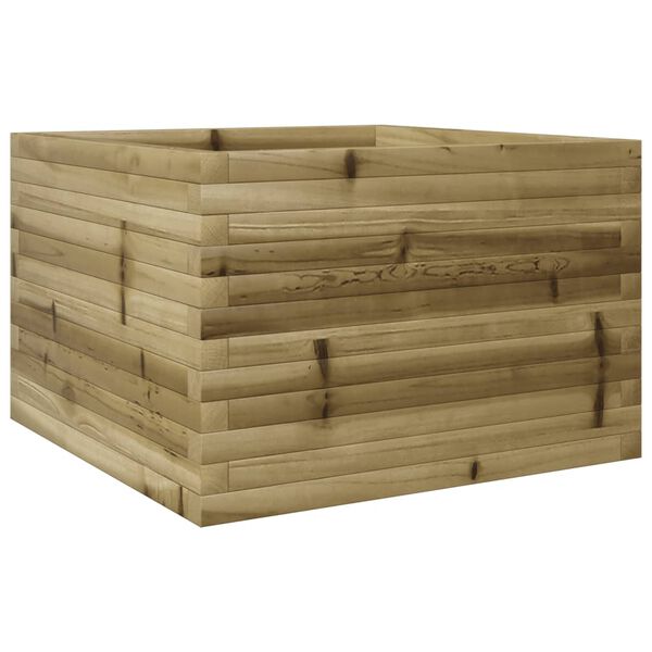vidaXL Plantekasse 70x70x45,5 cm impregnert furu