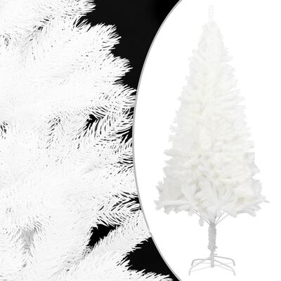 vidaXL Kunstig juletre livaktige nåler hvit 120 cm