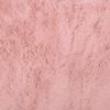 vidaXL Kunstpels Kanin Teppe Olite Rosa 100 x 200 cm Polyester