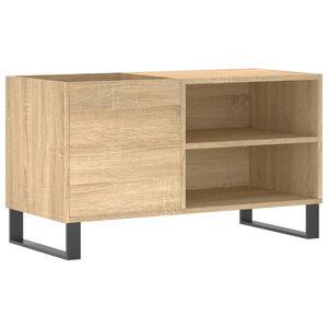 vidaXL Hifi-benk sonoma eik 85x38x48 cm konstruert tre