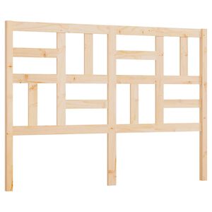 vidaXL Sengegavl 126x4x104 cm heltre furu