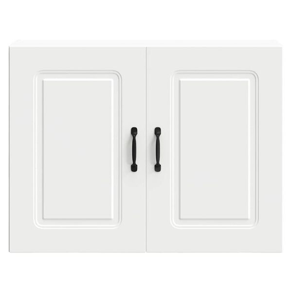 vidaXL Kj&oslash;kken veggskap Kalmar hvit konstruert tre