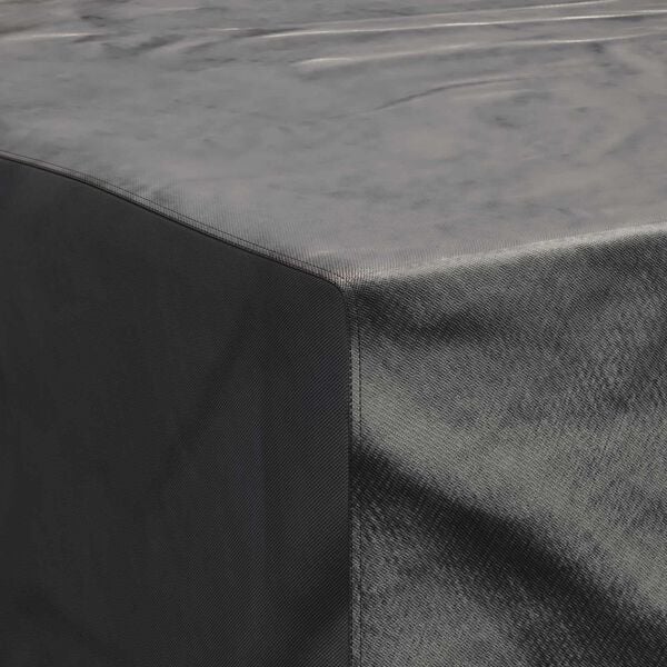 vidaXL Møbelbeskyttelse Ensfarget Svart 300 x 250 x 100 cm 210D