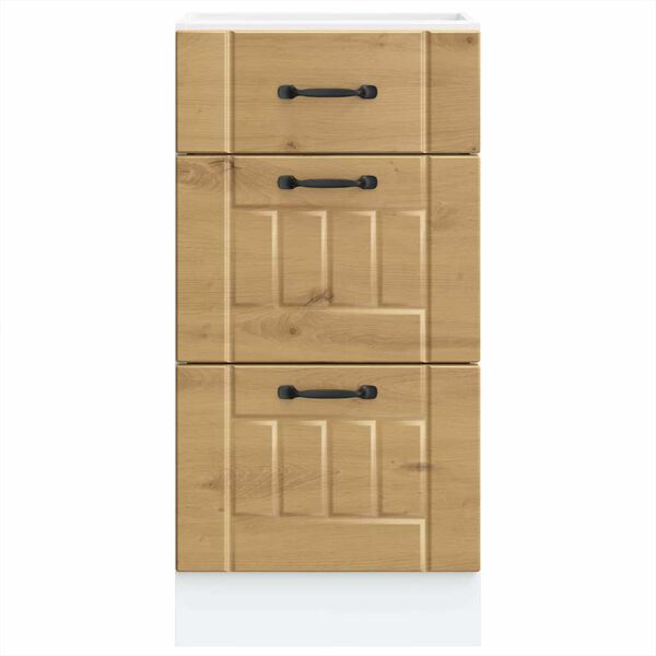 vidaXL Kj&oslash;kken underskap Lucca artisan eik konstruert tre