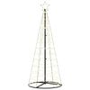 vidaXL LED juletre Varmhvit 250 cm Jern
